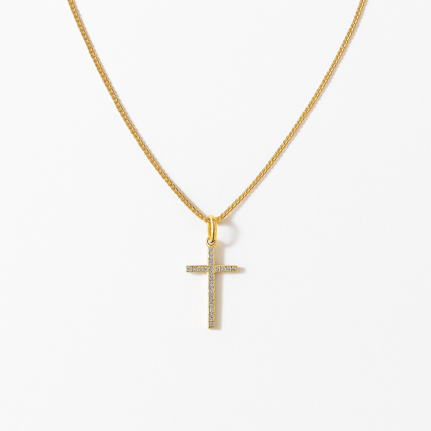 Collar de Oro Blanco 18kt con Diamantes 8 Pts Totales SI/H Corte Brillante - By Danielle Costantini 3