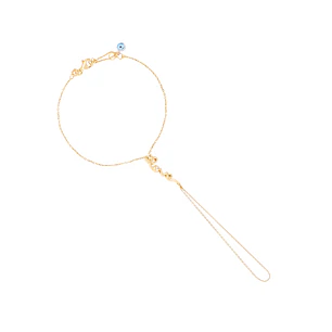 Pulsera Oro Amarillo 18kt Tipo Anillo Love Diamante 1 Pts