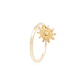 Anillo Oro Amarillo 18kt Copo de Circonitas - Miniatura 3