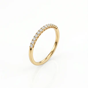 Anillo Oro Amarillo 18kt Diamantes 11 Pts
