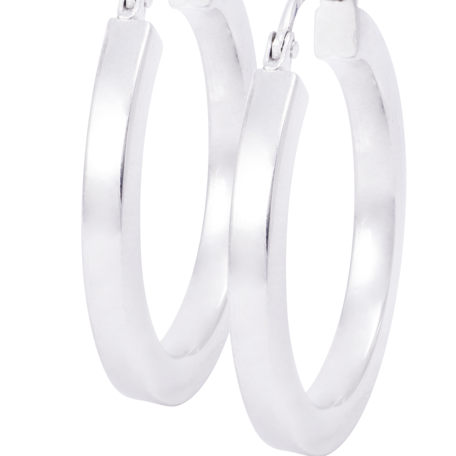 Aros de Plata Esterlina 925 Argollas 4788 2