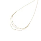 Collar Oro Amarillo 18kt Tres Cadenas - Miniatura 2