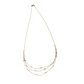 Collar Oro Amarillo 18kt Tres Cadenas - Miniatura 3