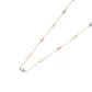 Collar Oro Amarillo 18kt Perlas Agua Dulce Tricolor - Miniatura 1