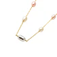Collar Oro Amarillo 18kt Perlas Agua Dulce Tricolor - Miniatura 2