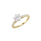 Anillo Oro Miel 18kt Destello Supremo - Miniatura 3
