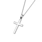Colgante de Plata Esterlina 925 Cruz 22X10MM - Miniatura 2
