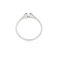 Anillo Compromiso Platino 950  Milán 1x3ptos Diamante - Miniatura 2