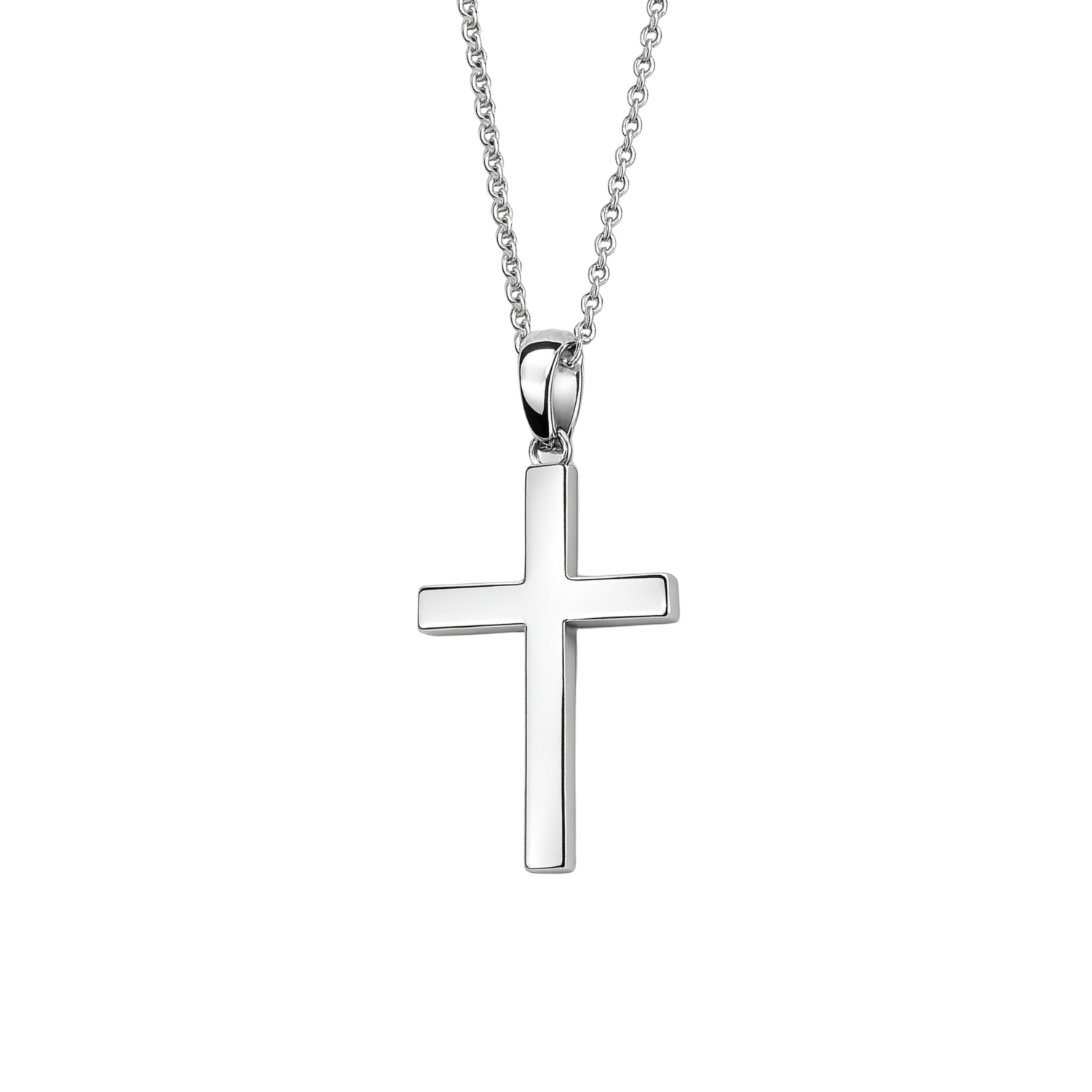 Colgante de Plata Esterlina 925 Cruz 22X10MM 3