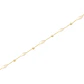 Pulsera de Plata Esterlina 925 Bolita Facetada Revestido en Oro 18kt - Miniatura 1