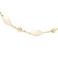 Pulsera de Plata Esterlina 925 Bolita Facetada Revestido en Oro 18kt - Miniatura 2