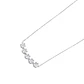 Collar de Oro 18kt con Diamantes de 34 Pts SI/H Totales Corte Brillante - Miniatura 1