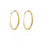 Aros de Oro 18kt Argollas Delgada - Miniatura 3