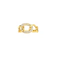 Anillo de Oro 18kt con Diamantes de 13 Puntos Totales Corte Brillante SI /H - By Danielle Costantini - Miniatura 3