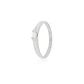 Anillo Compromiso Platino 950  Nantes 1x10ptos Diamante - Miniatura 1
