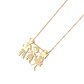 Collar de Oro 18kt Modelo Familia - Miniatura 2