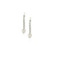 Aros de Plata Esterlina 925 Corazón Colgante Circonitas - Miniatura 4