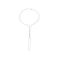 Pulsera Plata Esterlina 925 Estrella Colgantes Revestido en Oro 18kt - Miniatura 1