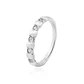 Anillo de Plata Esterlina 925 Cinco Circonitas 11 - Miniatura 1