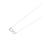 Collar de Plata Esterlina 925 Infinito Circón - Miniatura 1