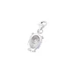 Colgante de Plata Esterlina 925 Búho Negro - Miniatura 2