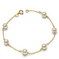 Pulsera Oro Amarillo 18Kt Perlas Cultivadas 5mm - Miniatura 1