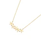 Collar Oro Amarillo 18kt Cinco Flores - Miniatura 1