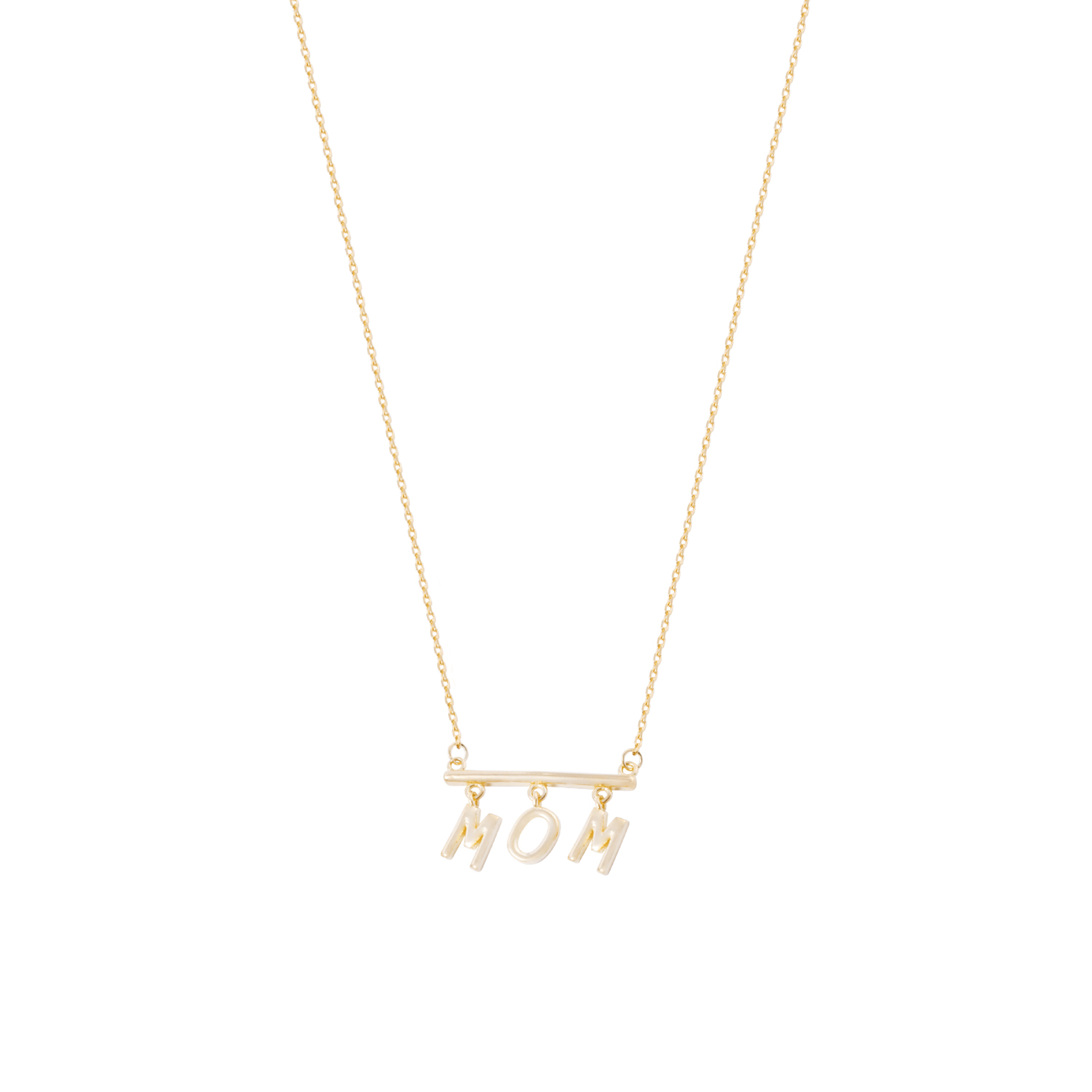 Collar Oro Amarillo 18kt MOM 3