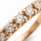 Anillo Oro 18kt Platino Cintillo Eternidad Circonitas - Miniatura 8