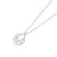 Collar de Oro Blanco 18kt con Diamantes de 71 Pts Totales SI/H Corte Brillante - Miniatura 1