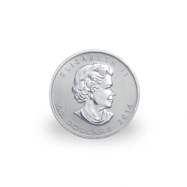 Moneda de Platino Canadiense RCM 1 OZ 1