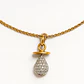 Tobillera Oro Amarillo 18kt Chupete de Diamantes - Miniatura 2