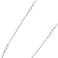 Collar de Plata Esterlina 925 Doble Hilera 3 Pelotas - Miniatura 3