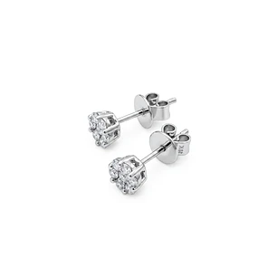 Aros Oro Amarillo 18kt Diamantes 17 Pts
