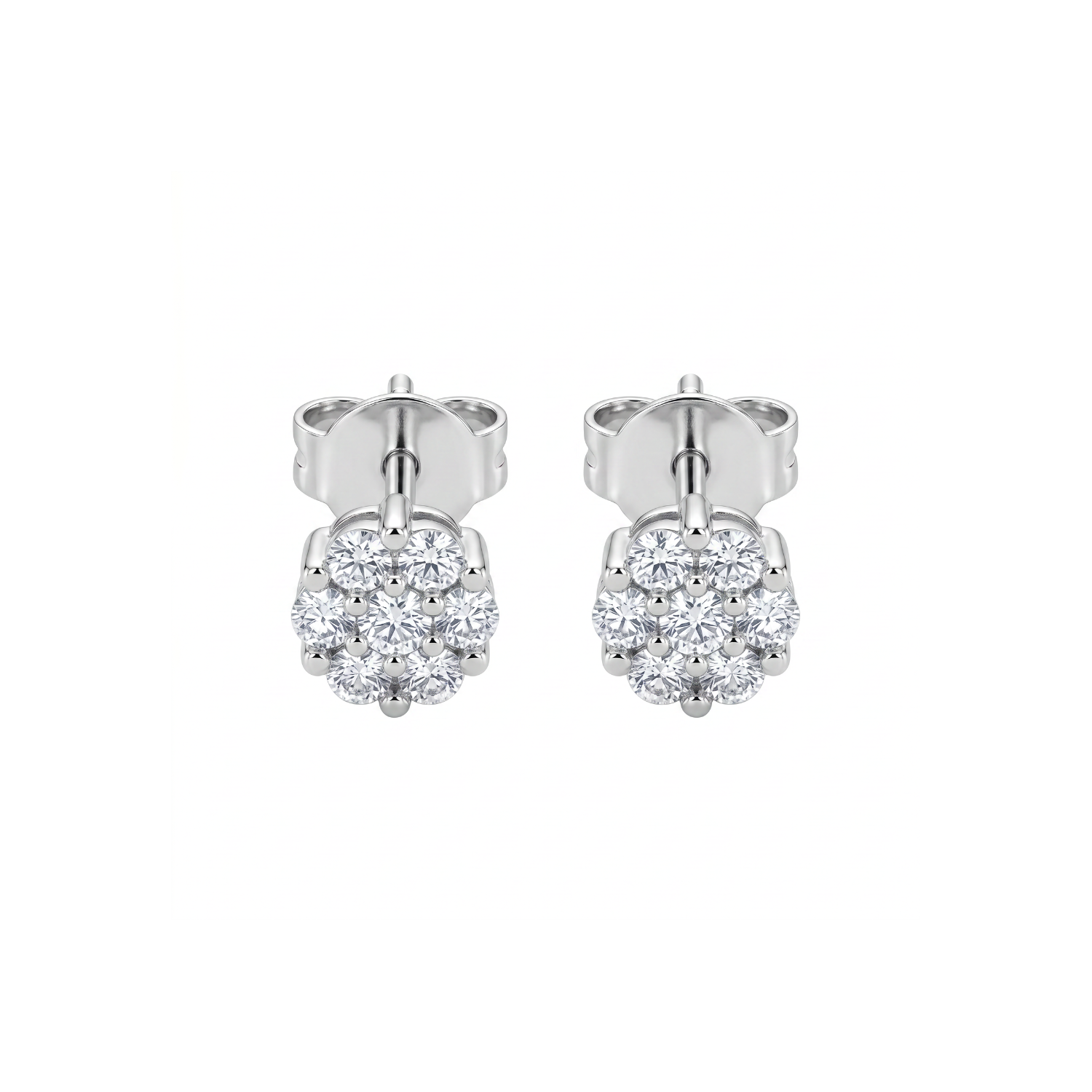 Aros Oro Amarillo 18kt Diamantes 17 Pts 2