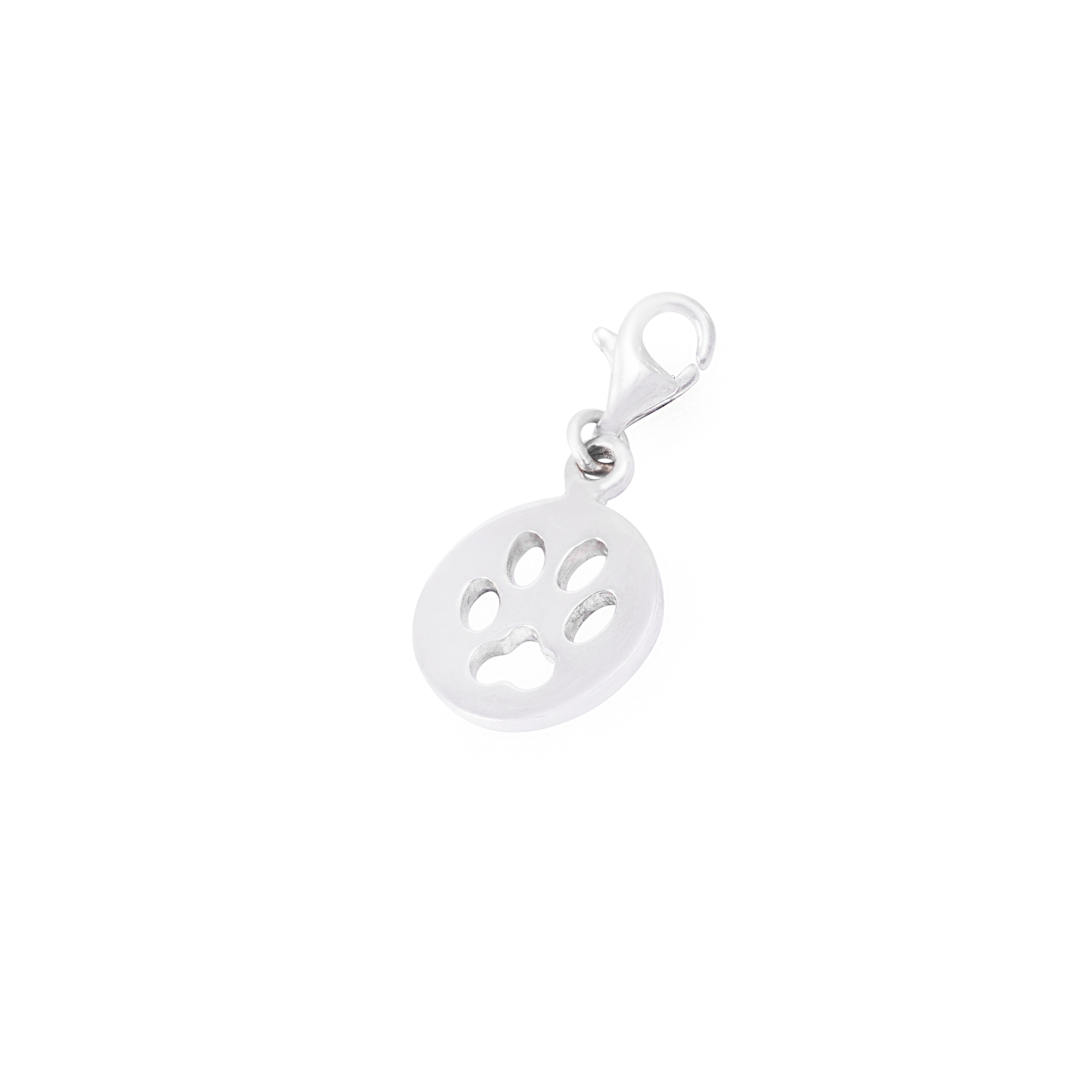Colgante de Plata Esterlina 925 Patita de Perro 2