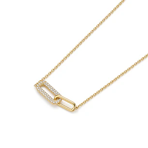 Collar Oro Amarillo 18kt Diamantes 1,06 Qts
