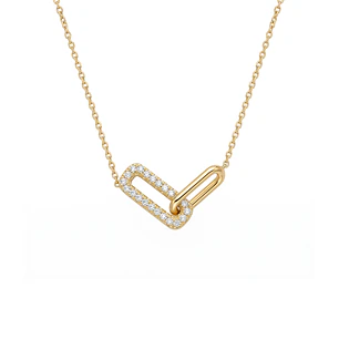 Collar Oro Amarillo 18kt Diamantes 1,06 Qts