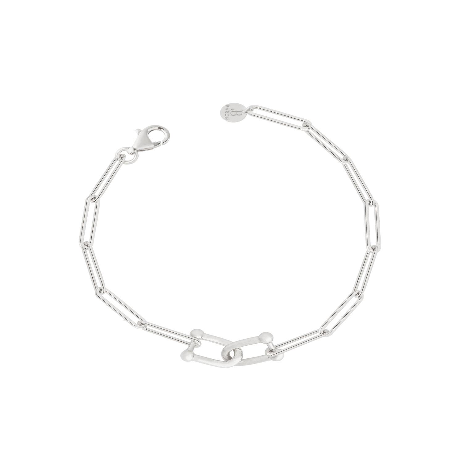 Pulsera de Plata Esterlina 925 Cadenas Eslabones 1