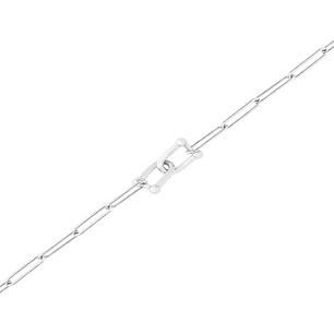 Pulsera de Plata Esterlina 925 Cadenas Eslabones