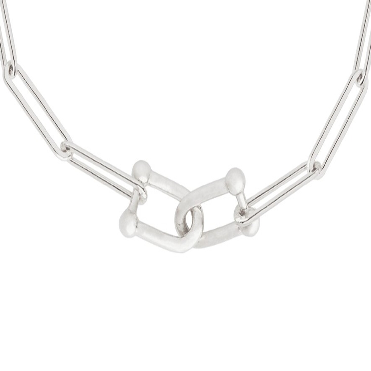 Pulsera de Plata Esterlina 925 Cadenas Eslabones 3