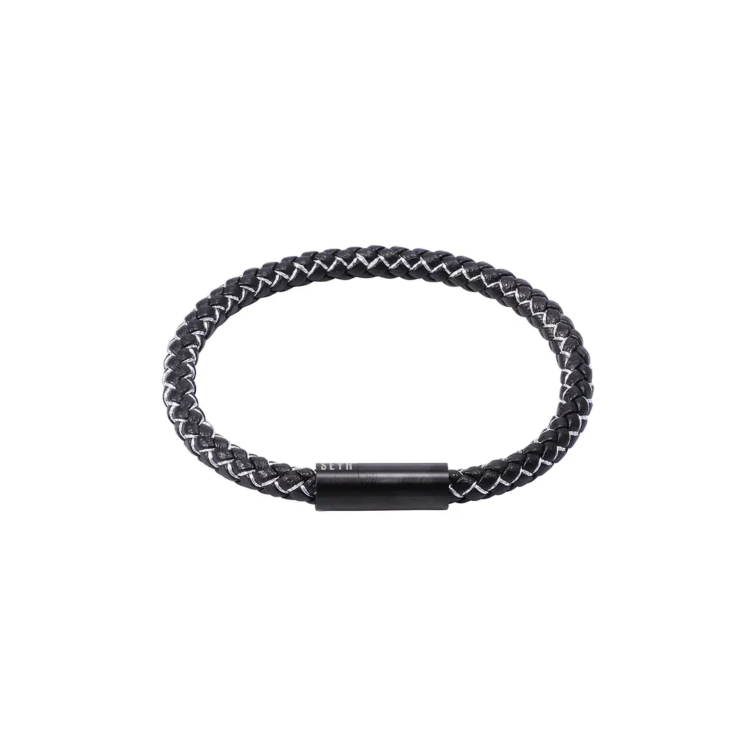 Pulsera de cuero Seth Berlin 1