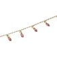 Pulsera Plata Esterlina 925 Rosa Francia Revestido Oro 18kt - Miniatura 2