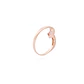 Anillo Oro Miel 18kt Gaviota en Circonitas - Miniatura 3