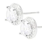 Aros Plata Esterlina Circonita Rodeada de Circones - Miniatura 2