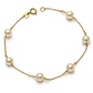 Pulsera Oro Amarillo 18Kt Perlas Cultivadas 4mm - Miniatura 1