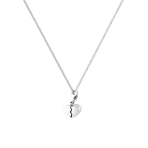 Colgante de Plata Esterlina 925 Corazón Abierto