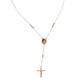 Collar de Oro 18kt Rosario Clasico - Miniatura 1