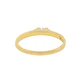 Anillo Compromiso Oro Amarillo 18kt  Nantes 1x3ptos Diamante - Miniatura 4