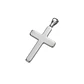 Colgante de Plata Esterlina 925 Cruz 29X23MM - Miniatura 1